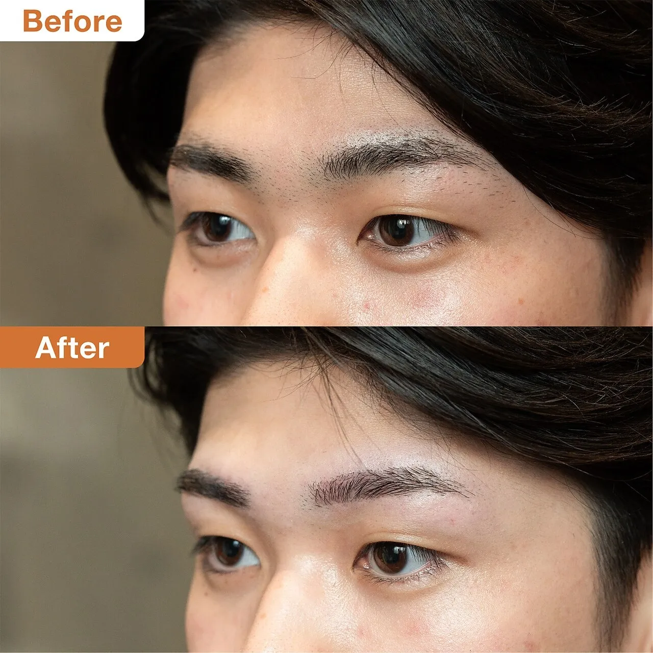 眉毛WAXスタイリング